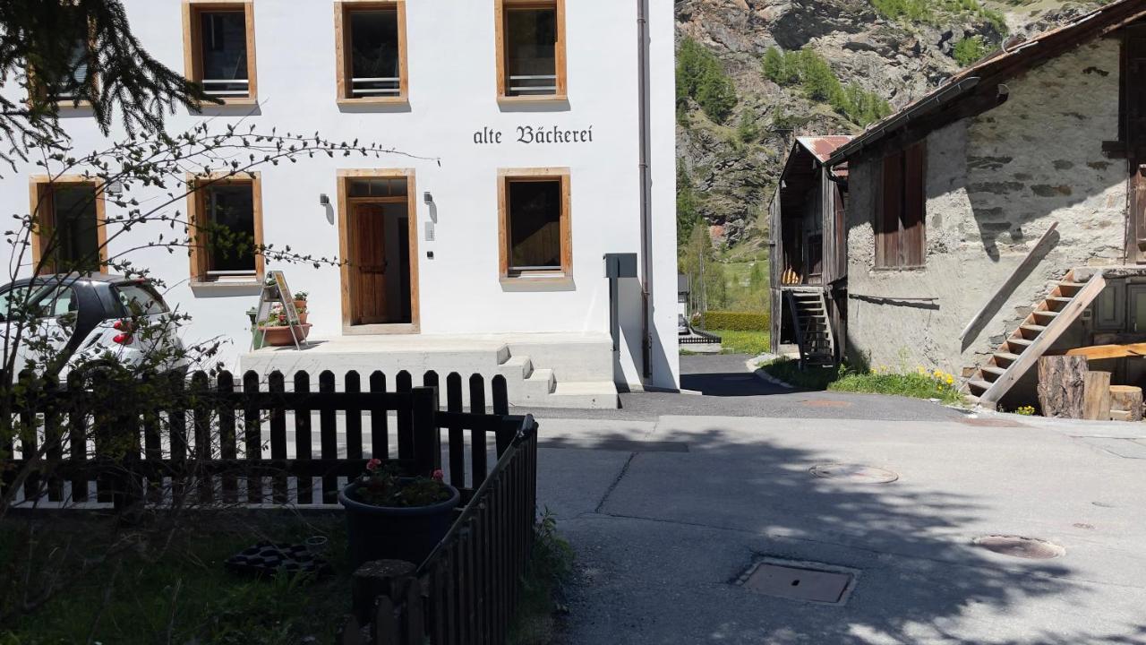 Ferienwohnungen Haus Alte Baeckerei Randa Exteriér fotografie